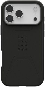 Чохол UAG для iPhone 17 Pro Max, Civilian MagSafe, Black (114546114040) [111040]