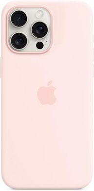 Чохол-накладка Apple Silicone Case with MagSafe для Apple iPhone 15 Pro Max Light Pink (MT1U3) [601926]