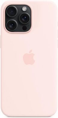 Чохол-накладка Apple Silicone Case with MagSafe для Apple iPhone 15 Pro Max Light Pink (MT1U3) [601926]