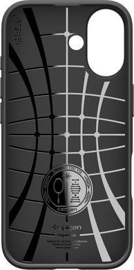Чохол Spigen для iPhone 17, Liquid Air, Matte Black (ACS10369) [111302]