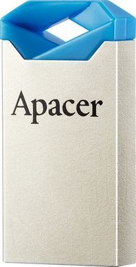 Флеш-накопичувач USB 32GB Apacer AH111 Silver/Blue (AP32GAH111U-1) [608084]