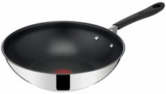 Tefal Сковорідка ВОК Jamie Oliver Home Cook, 28 см, нержавіюча сталь, БЕЗ кришки