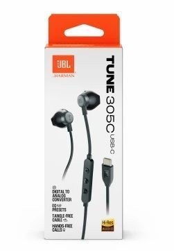 Гарнітура JBL TUNE 305C USB-C Black (JBLT305CBLK) [203527]