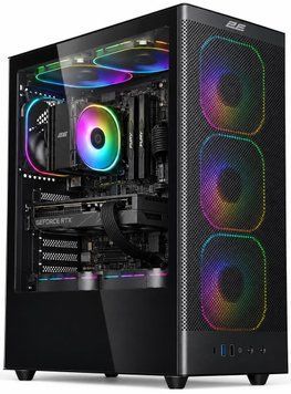 Комп&rsquo;ютер персональний 2E Rational AMD R5-7500F, 32Gb, F1TB, NVD5060-8, A620, V8210B, 600W, FreeDos (2E-13250) [115688]