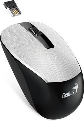 Миша Genius NX-7015, WL, сріблястий (31030019404) [103983]