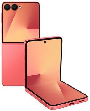 Смартфон Samsung Galaxy Flip 7 5G (F766) 6.9"/4.1"12/256ГБ, 1SIM, 4300мА&bull;год, червоний корал (SM-F766BZRGSEK) [110664]