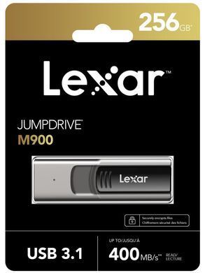 Флеш-пам'ять (накопичувач USB) USB3.1 256GB LEXAR (LJDM900256G-BNQNG) [501238]