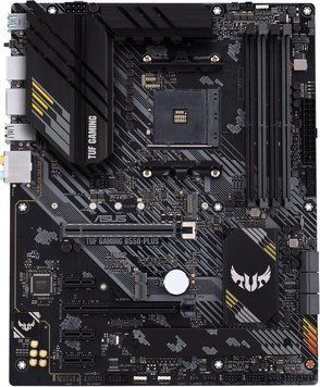 Материнcька плата ASUS TUF GAMING B550-PLUS sAM4 B550 4xDDR4 M.2 HDMI DP ATX (90MB14G0-M0EAY0) [109072]