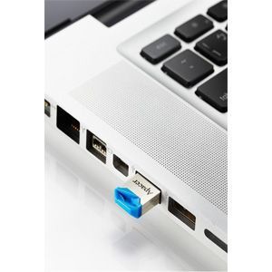 Флеш-накопичувач USB 32GB Apacer AH111 Silver/Blue (AP32GAH111U-1) [608084]