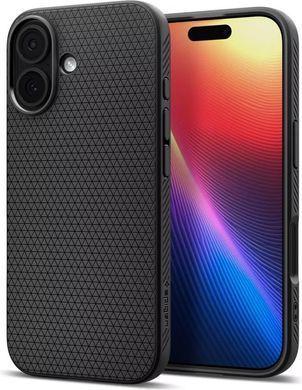 Чохол Spigen для iPhone 17, Liquid Air, Matte Black (ACS10369) [111302]
