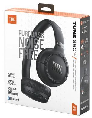 Гарнітура JBL TUNE 680NC Black (JBLT680NCBLK) [203548]