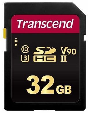 Карта пам'яті Transcend SD 32GB C10 UHS-II U3 R285/W220MB/s 4K (TS32GSDC700S) [110174]