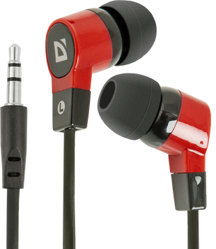 Навушники Defender Basic 619 Black-Red (63619) [401763]