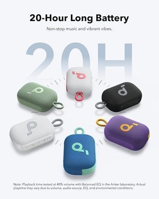 Портативна акустика Anker SoundСore Select 4 Go Purple (A31X10Q1) [204232]