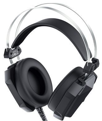 Гарнітура XO GE-07 Static RGB Long mic Gaming USB+Dual 3.5mm (GE-07 Black) [203142]