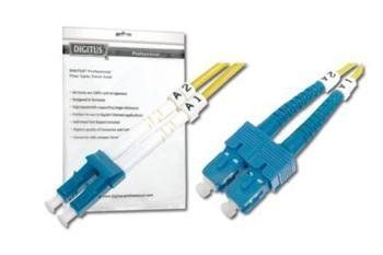 Патч-корд волоконно-оптичний DIGITUS LC/UPC-SC/UPC, 9/125, SM, OS2, duplex, 2м (DK-2932-02) [109931]