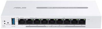 Маршрутизатор ASUS ExpertWiFi EBG19P 8xGE LAN (8xPoE), 1xGE WAN, 1xUSB 3.2, 123W, BT (90IG08C0-MO3B00) [104676]