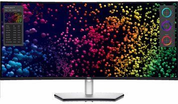 Монітор DELL 40" U4025QW HDMI, DP, USB-C, Thunderbolt, MM, RJ-45, IPS Black, 5120x2160, 21:9, 120Hz, DCI-P3 99%, CURVED, HAS (210-BMDV) [100924]