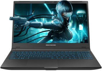 Ноутбук Dream Machines RG4050-15 15.6FHD IPS, Intel i7-13620H, 32GB, F1TB, NVD4050-6, DOS, чорний (RG4050-15UA62) [110830]