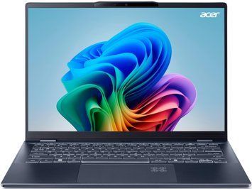 Ноутбук Acer Swift 14 AI SF14-51 14" 2.8K OLED, Intel U7-258V, 32GB, F1TB, UMA, Win11, синій (NX.J2KEU.003) [100271]