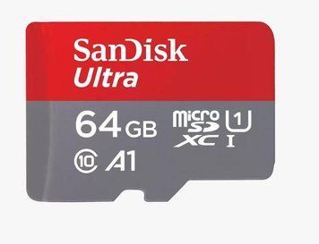 Карта пам&rsquo;яті MICRO SDXC 64GB UHS-I W/A SANDISK (SDSQUAB-064G-GN6MA) [501188]