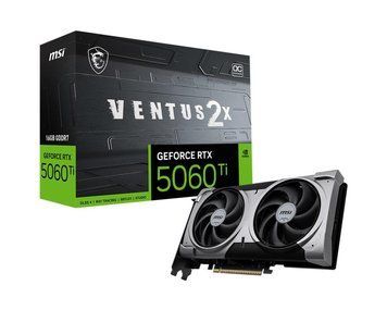 Відеокарта PCIE16 RTX5060TI 16GB 5060TI 16G VENT 2X OC PLUS MSI (5060TI16G VENT 2X OC PLUS) [500007]
