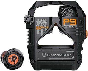 Навушники TWS Gravastar Sirius Plus, BT 5.3, чорний (GSP9PLUS_BLK) [107517]