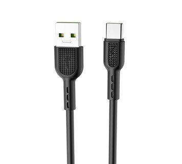 Кабель HOCO X33 Type-C 5A Surge charging data cable Black (6931474706119) [802279]