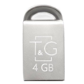 Флеш-накопичувач USB 4GB T&G 107 Metal Series Silver (TG107-4G) [607173]