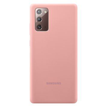Чохол-накладка Samsung Silicone Cover для Samsung Galaxy Note 20 SM-N980 Copper Brown (EF-PN980TAEGRU) [600988]