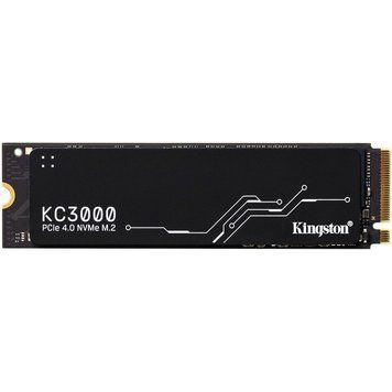 Накопичувач SSD 4TB Kingston KC3000 M.2 2280 PCIe 4.0 x4 NVMe 3D TLC (SKC3000D/4096G) [607897]