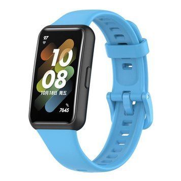 Силіконовий ремінець BeCover для Huawei Band 7/Honor Band 7 Blue (709458) [604877]