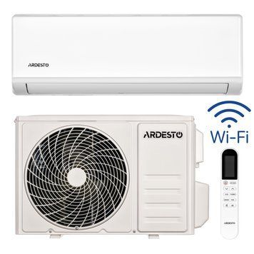 Кондиціонер Ardesto CoolSmart 70м2 інвертор 24000BTU 7.0кВт A/A -15&deg;С Wi-Fi R32 білий (ARD-ACS24-I) [102758]
