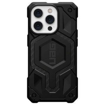 Чохол-накладка Urban Armor Gear Monarch Pro with MagSafe для Apple iPhone 14 Pro Carbon Fiber (114030114242) [616528]