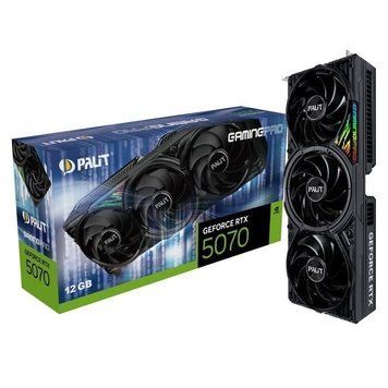 Відеокарта GF RTX 5070 12GB GDDR7 GamingPro Palit (NE75070019K9-GB2050A) [605814]