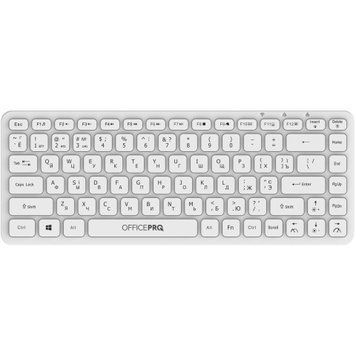 Клавіатура бездротова OfficePro Bluetooth White (SK790W) [606046]