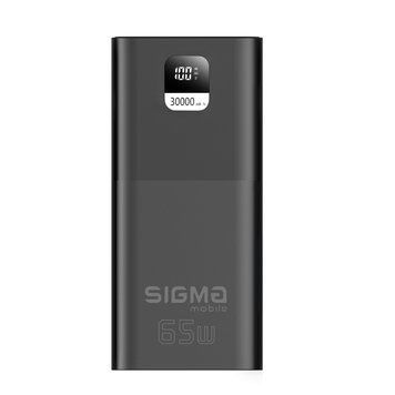 Універсальна мобільна батарея Sigma mobile X-Power SI30A6QLX 30000mAh Black (4827798835111) [603528]