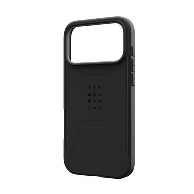 Чохол UAG для iPhone 17 Pro Max, Civilian MagSafe, Black (114546114040) [111040]