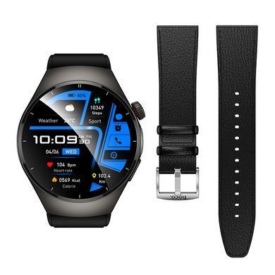 Смарт-годинник HOCO Y40 38mm. 315 mAh. IP68 Smart watch(call version) Black (6942007672078) [806613]