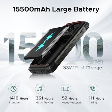 Смартфон DOOGEE Fire 6 Power 8/256GB Black [400712]