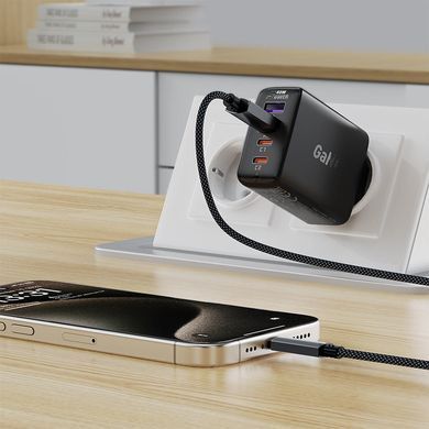 Кабель USB 2.0 AM-Type-C M, 1.2 м, 60W C19-04 Black Acefast (6974316284482) [404588]
