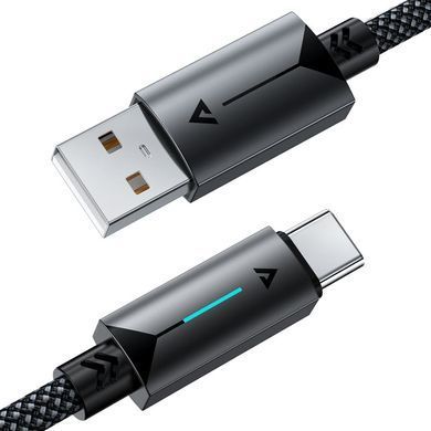 Кабель USB 2.0 AM-Type-C M, 1.2 м, 60W C19-04 Black Acefast (6974316284482) [404588]