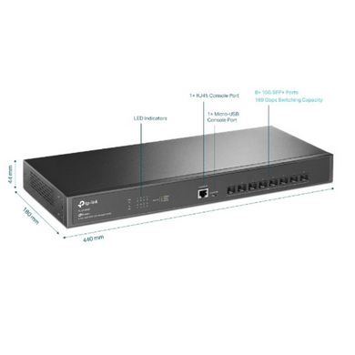 Комутатор TP-LINK (SX3008F) [304849]