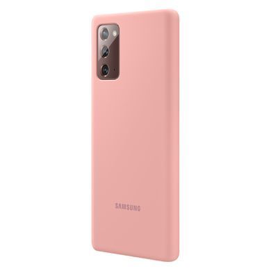 Чохол-накладка Samsung Silicone Cover для Samsung Galaxy Note 20 SM-N980 Copper Brown (EF-PN980TAEGRU) [600988]