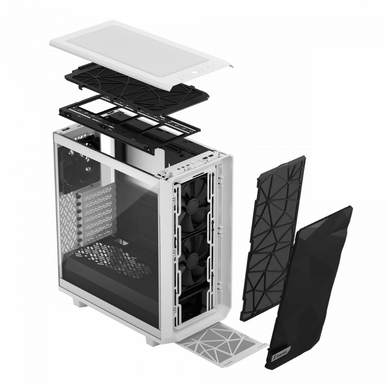 Корпус для ПК FRACTAL DESIGN Meshify 2 Compact White TG CT (FD-C-MES2C-05) [303832]