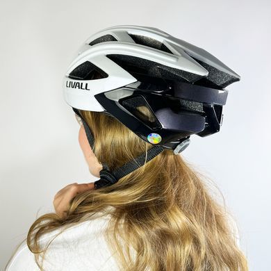 Захисний шолом Livall BH60SE NEO (L) White (55-61см), акустика, мікрофон, сигнали поворотів та стопів, додаток, пульт BR80, Bluetooth (ZHLIV-T60SEN-4013) [800032]