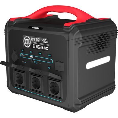 Зарядна станція Energizer 1200Вт (1102Вт/г) 3xAC, LMFP,MPPT,USB-C PD 100Вт (PPS1100W2F) [404331]