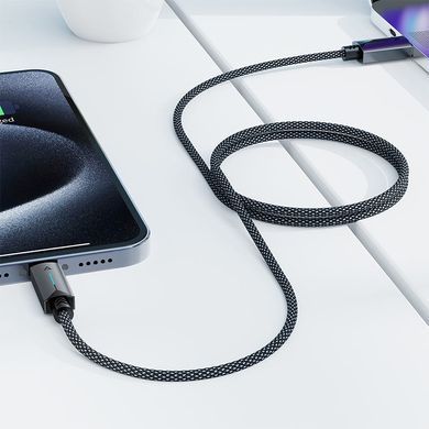 Кабель USB 2.0 AM-Type-C M, 1.2 м, 60W C19-04 Black Acefast (6974316284482) [404588]
