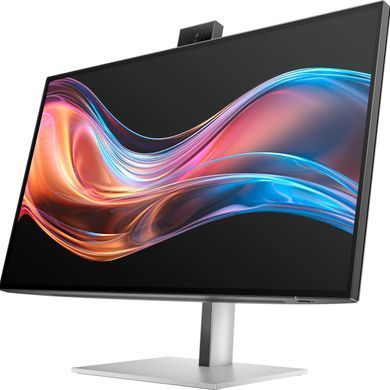 Монітор TFT 27" HP S7 Pro 727pm, IPS Black, 4K UHD, HDMI, DP, USB-C, RJ-45, cam, HAS, Pivot, чорно-сріблясти (8K135AA) [403266]