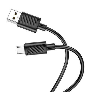 Кабель HOCO X88 Gratified charging data cable for Type-C(unpackaged) Black (6931474783349(unp)) [805360]
